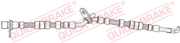 QUICK BRAKE Gumifékcső 58.802_QB