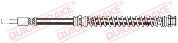 QUICK BRAKE Gumifékcső 58.812_QB