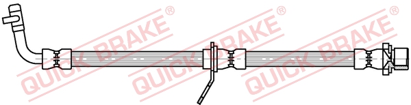 QUICK BRAKE Gumifékcső 58.835_QB