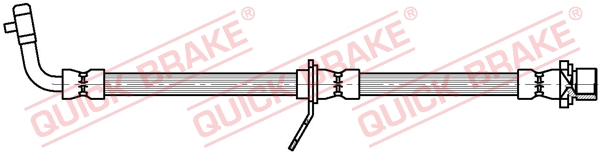 QUICK BRAKE Gumifékcső 58.836_QB