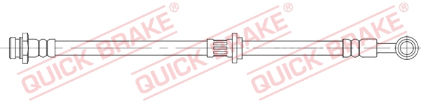 QUICK BRAKE Gumifékcső 58.848_QB