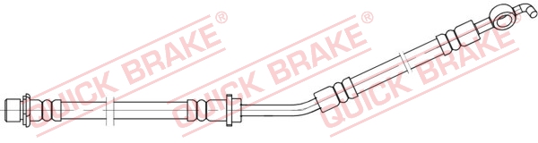 QUICK BRAKE Gumifékcső 58.866_QB