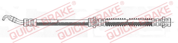 QUICK BRAKE Gumifékcső 58.911_QB