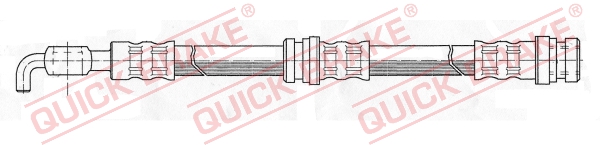 QUICK BRAKE Gumifékcső 58.917_QB