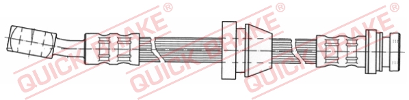 QUICK BRAKE Gumifékcső 58.919_QB