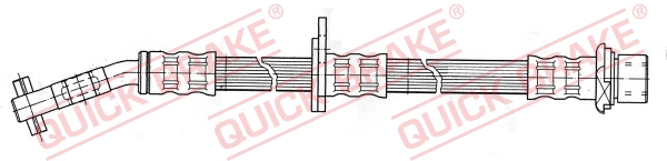 QUICK BRAKE Gumifékcső 58.934_QB