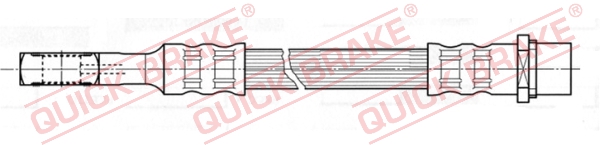 QUICK BRAKE Gumifékcső 58.939_QB