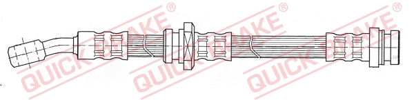 QUICK BRAKE Gumifékcső 58.943_QB