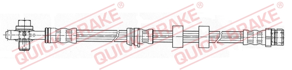 QUICK BRAKE Gumifékcső 58.984X_QB