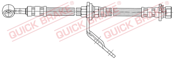 QUICK BRAKE Gumifékcső 59.923_QB