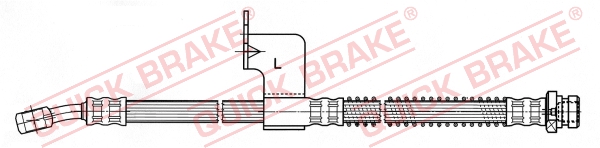 QUICK BRAKE Gumifékcső 59.937_QB