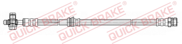 QUICK BRAKE Gumifékcső 59.965X_QB