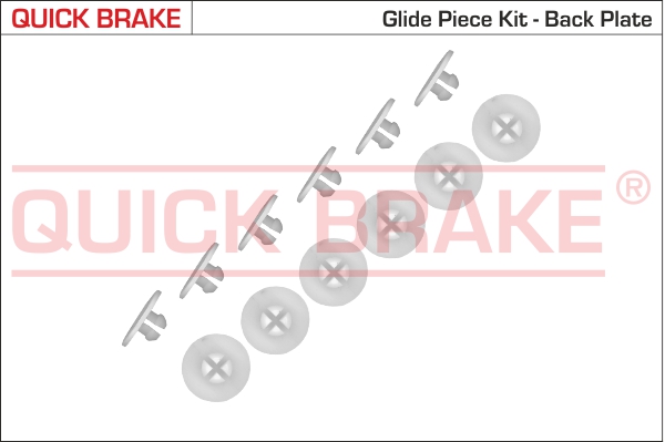 QUICK BRAKE Tartozékkészlet, fékpofa 6858K_QB