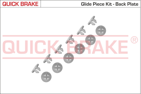 QUICK BRAKE Terelőlemez / féktárcsa 6859K_QB