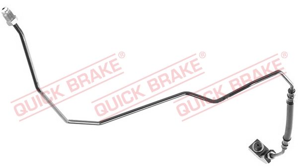 QUICK BRAKE Gumifékcső 96.011X_QB