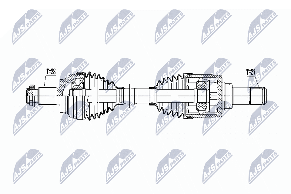 NTY Féltengelycsukló NPW-BM-054_NTY