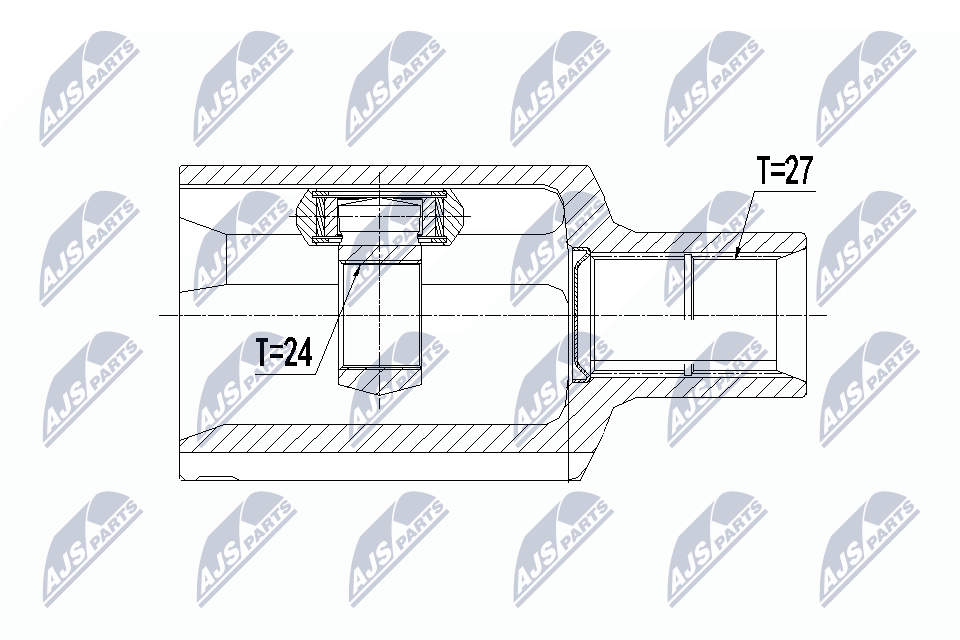 NTY Féltengelycsukló készlet NPW-ME-088_NTY