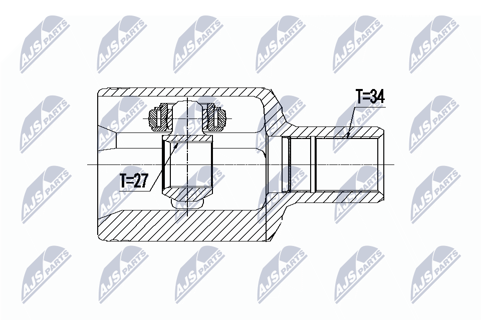 NTY Féltengelycsukló készlet NPW-ME-093_NTY