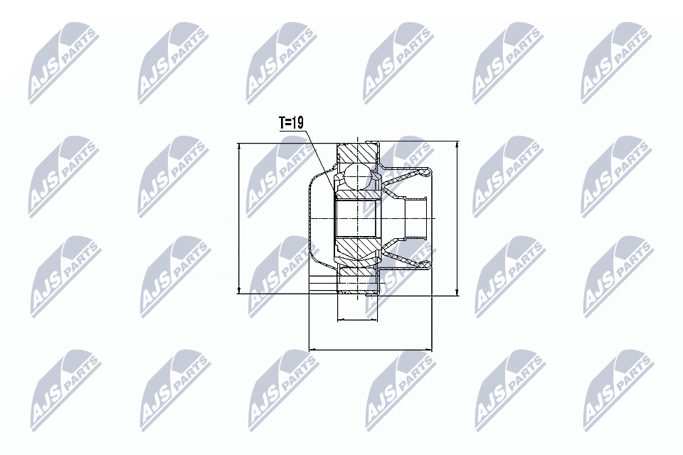 NTY Féltengelycsukló készlet NPW-VV-005_NTY