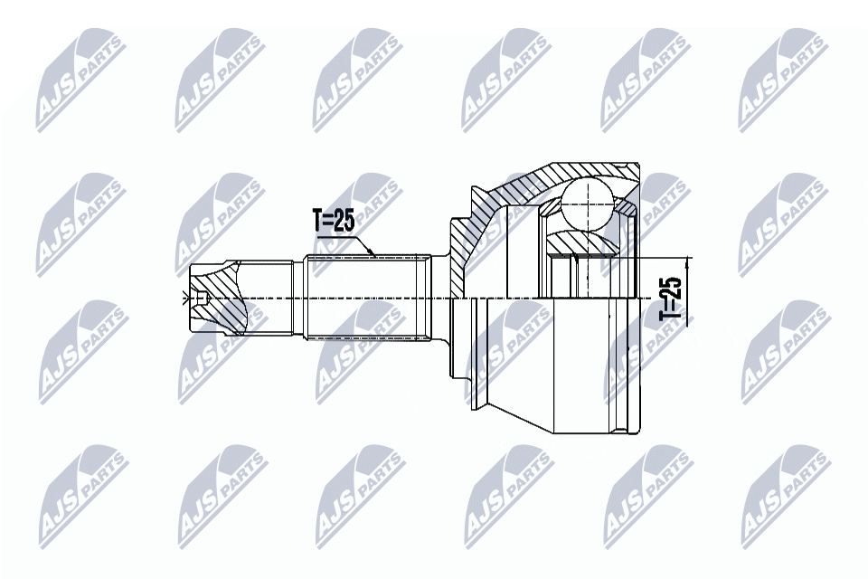 NTY Féltengelycsukló készlet NPZ-FT-056_NTY