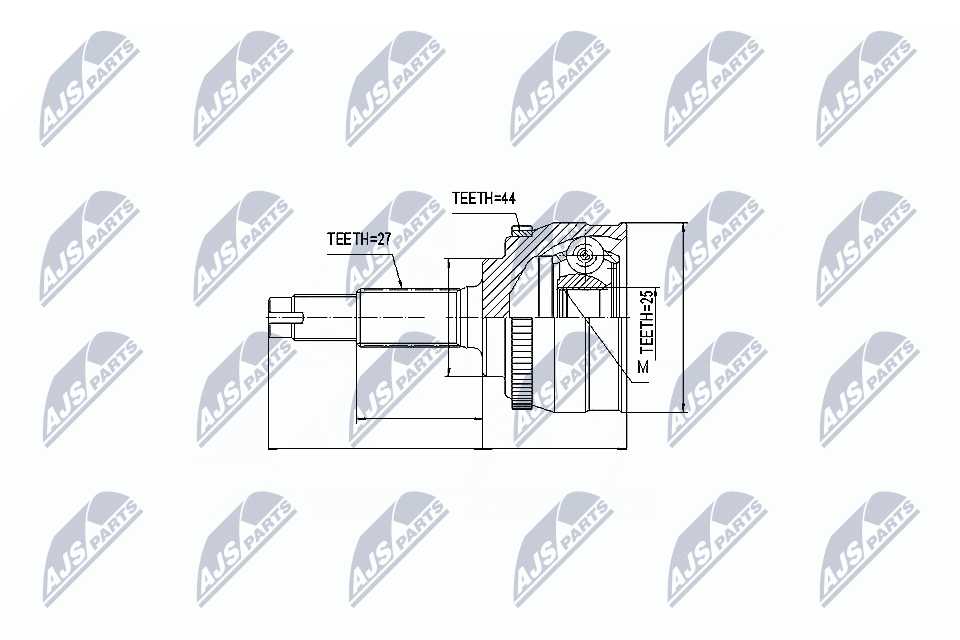 NTY Féltengelycsukló készlet NPZ-NS-001_NTY