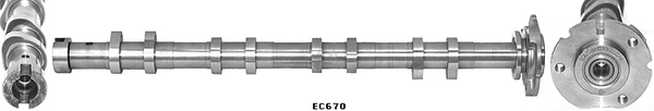 EUROCAMS Vezérműtengely EC670_ERC