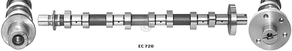 EUROCAMS Vezérműtengely EC720_ERC