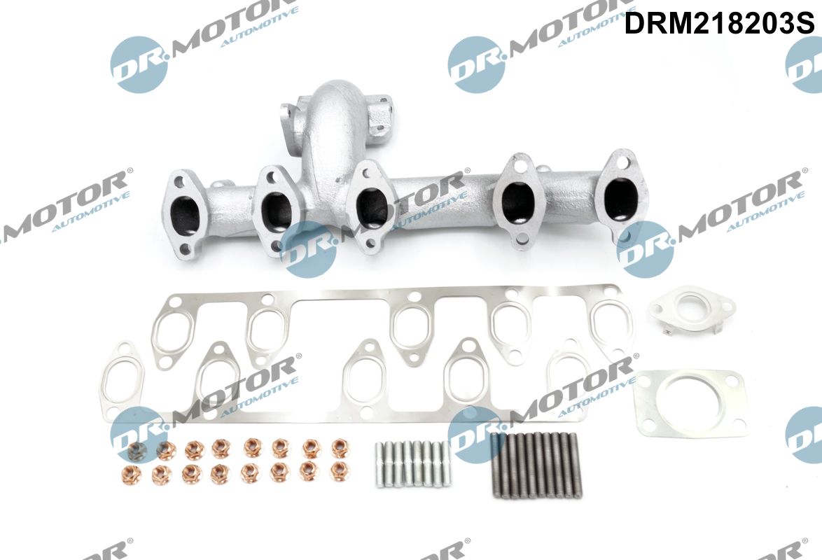 DRM Kipufogó leömlőcső DRM218203S_DRM