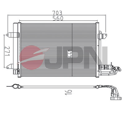 JPN Klímahűtő 60C9139-JPN_JPN