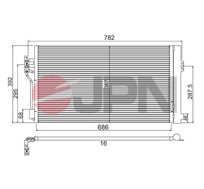 JPN Klímahűtő 60C9104-JPN_JPN