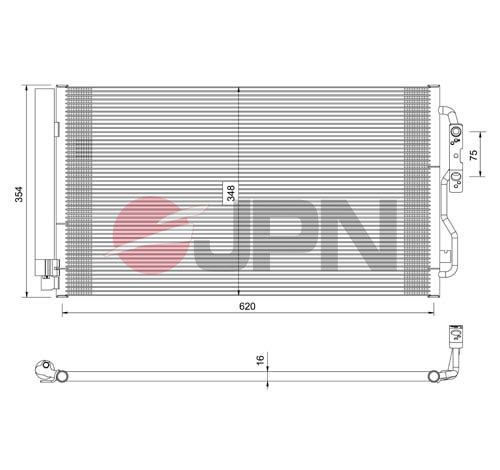 JPN Klímahűtő 60C9088-JPN_JPN