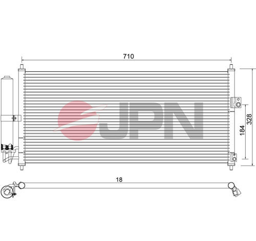 JPN Klímahűtő 60C9109-JPN_JPN