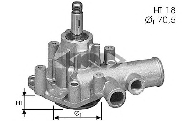 SPIDAN Vízpumpa 60097_SPIDAN