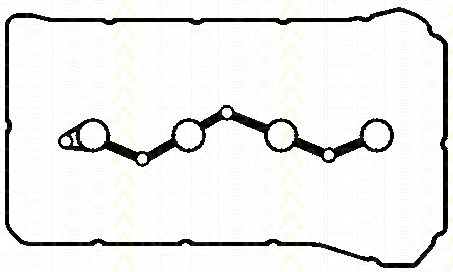 TRISCAN Szelepfedél tömítés 515-4324_TRIS