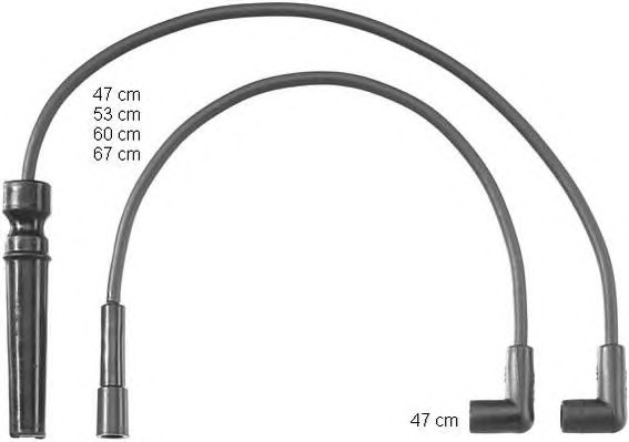 BERU Gyújtókábel készlet ZEF1137_BERU