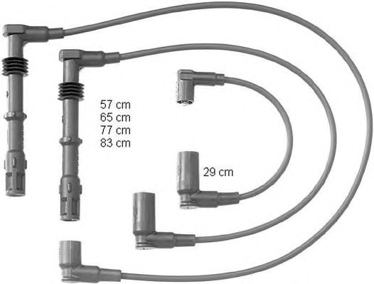 BERU Gyújtókábel készlet ZEF1171_BERU