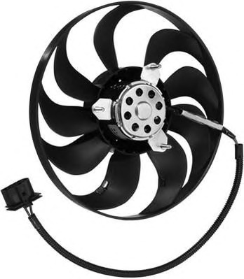 BERU Ventilátor, vízhűtő LE040_BERU