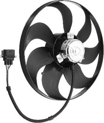 BERU Ventilátor, vízhűtő LE064_BERU