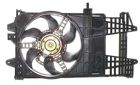 BERU Ventilátor, vízhűtő LE536_BERU