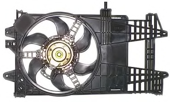 BERU Ventilátor, vízhűtő LE551_BERU