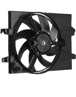 BERU Ventilátor, vízhűtő LE595_BERU