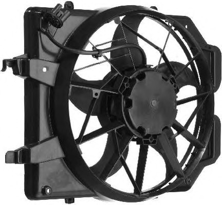 BERU Ventilátor, vízhűtő LE613_BERU