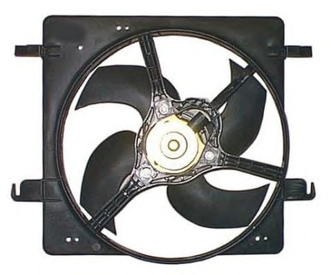 BERU Ventilátor, vízhűtő LE698_BERU