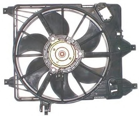 BERU Ventilátor, vízhűtő LE710_BERU