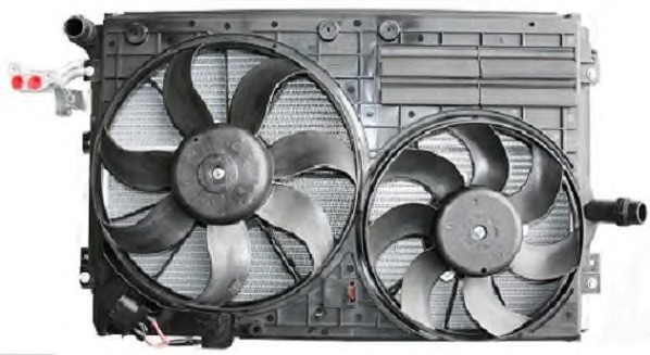 BERU Ventilátor, vízhűtő LEK016_BERU