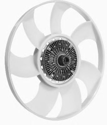 BERU Ventilátor, vízhűtő LKK012_BERU