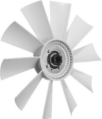 BERU Ventilátor, vízhűtő LKK026_BERU