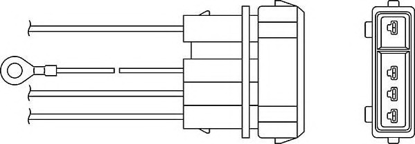 BERU Lambdaszonda OZH008_BERU