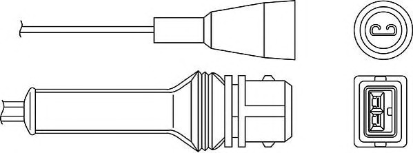 BERU Lambdaszonda OZH037_BERU