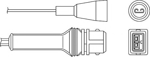 BERU Lambdaszonda OZH044_BERU